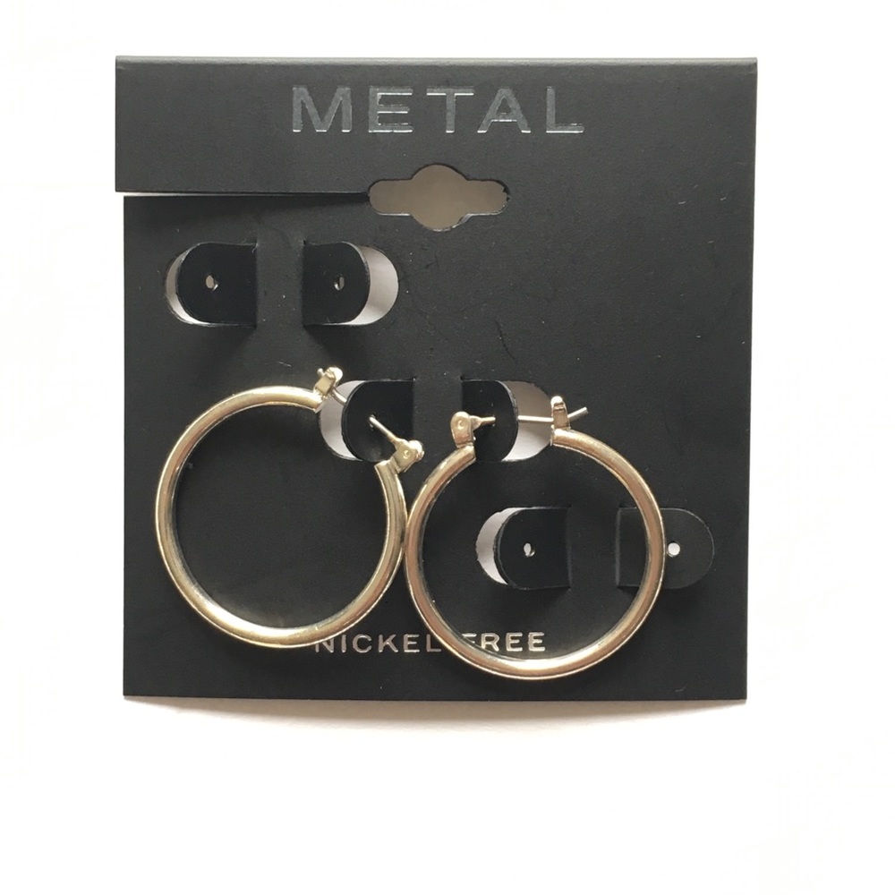 Silver Hoop Earrings